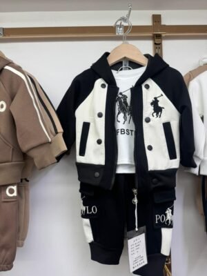 Male jogging sweater set for kids E