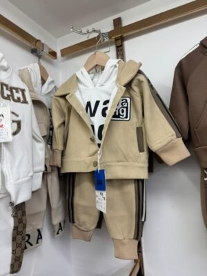 Male jogging sweater set for kids F